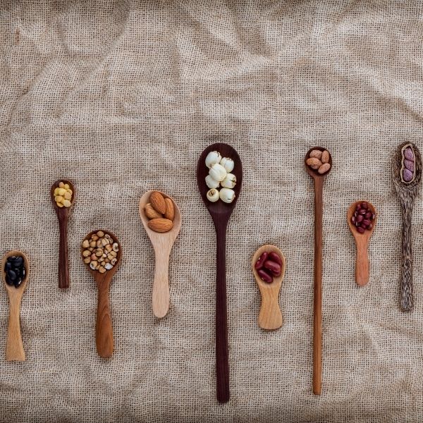 Nuts And Seeds In Spoons for Nutrition Rochester NY