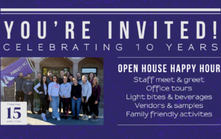 Anniversary event invitation